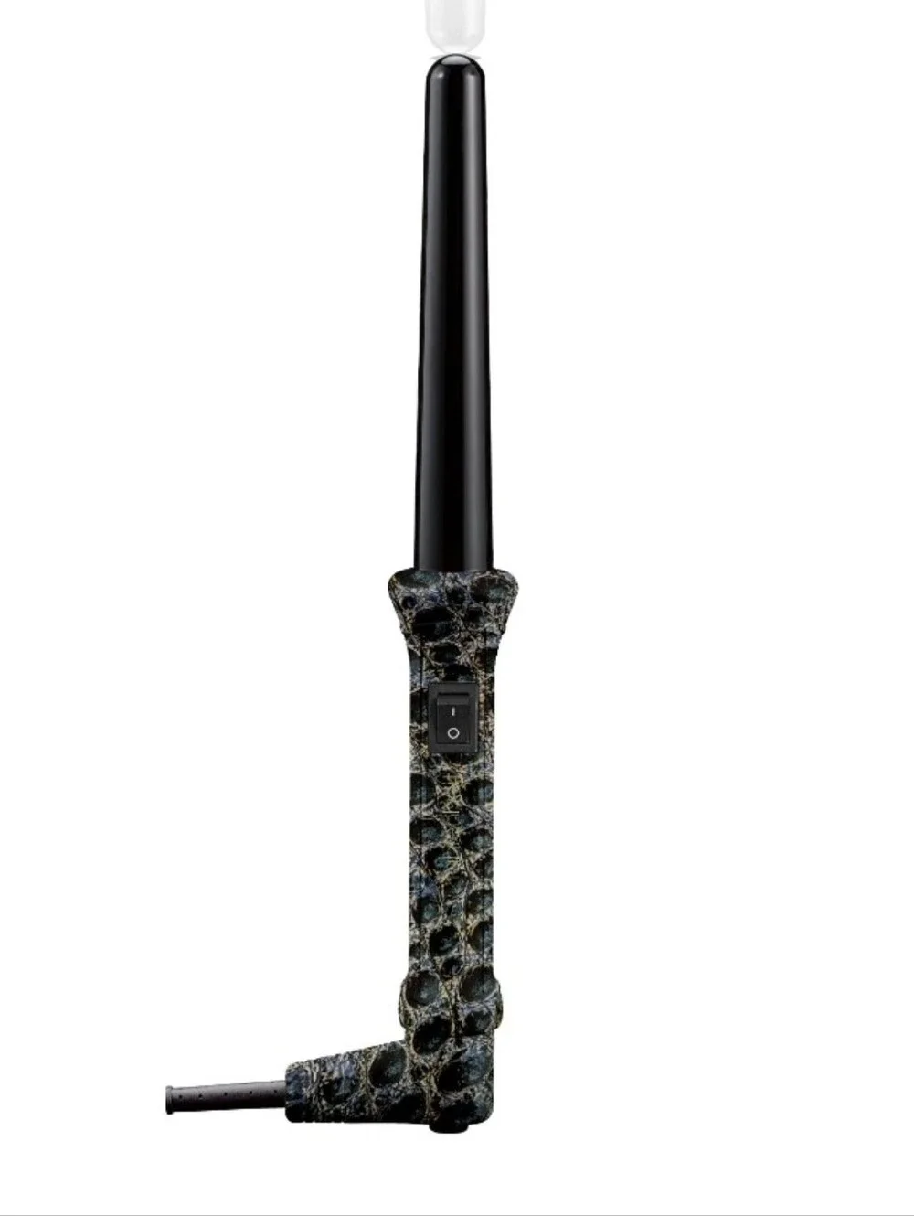 Fahrenheit Croc Skin Curling Iron Ceramic Barrel 450°F Max Temp NIB! SEALED!